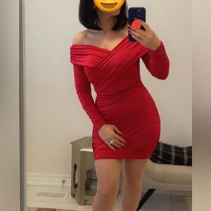Red dress